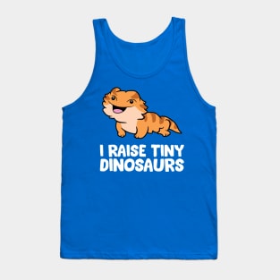 I Raise A Tiny Dinosaur 2 Tank Top